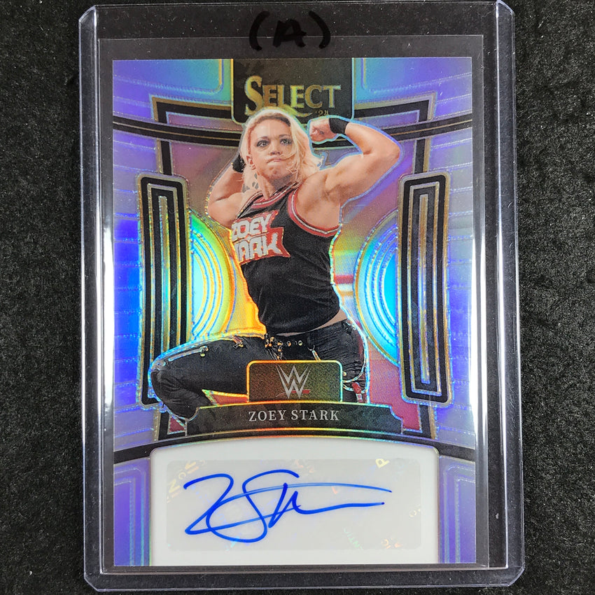 2024 Select WWE ZOEY STARK Signatures Auto Refractor #ZST (A)