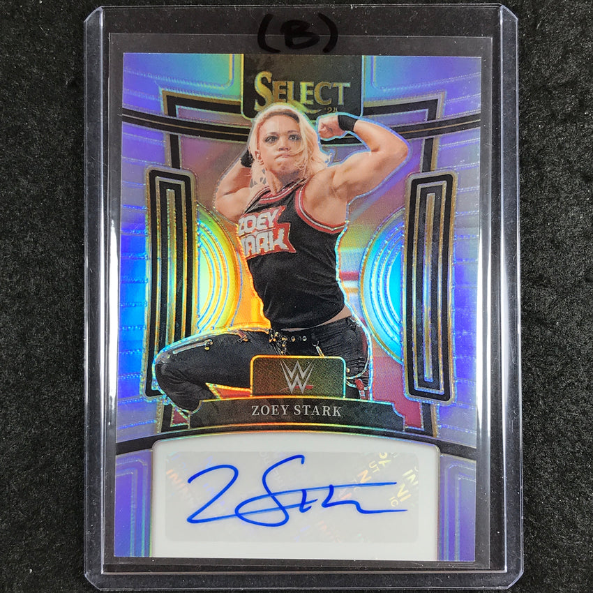 2024 Select WWE ZOEY STARK Signatures Auto Refractor #ZST (B)