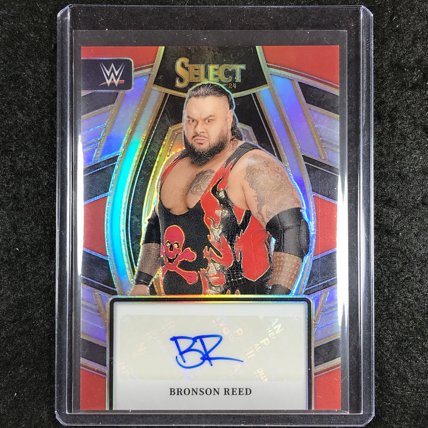 2024 Select WWE BRONSON REED Signatures Selections Auto Refractor #BRD