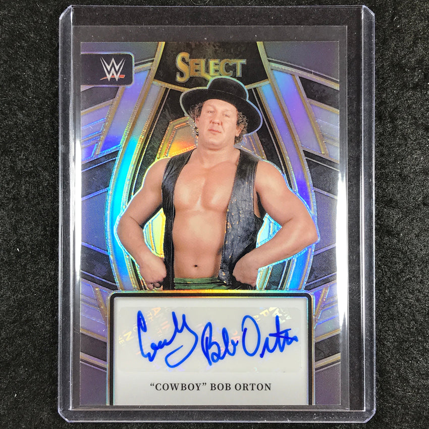 2024 Select WWE "COWBOY" BOB ORTON Signatures Selections Auto Refractor #CBO
