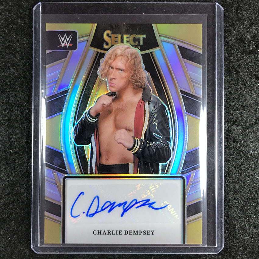 2024 Select WWE CHARLIE DEMPSEY Signatures Selections Auto Refractor #CDP