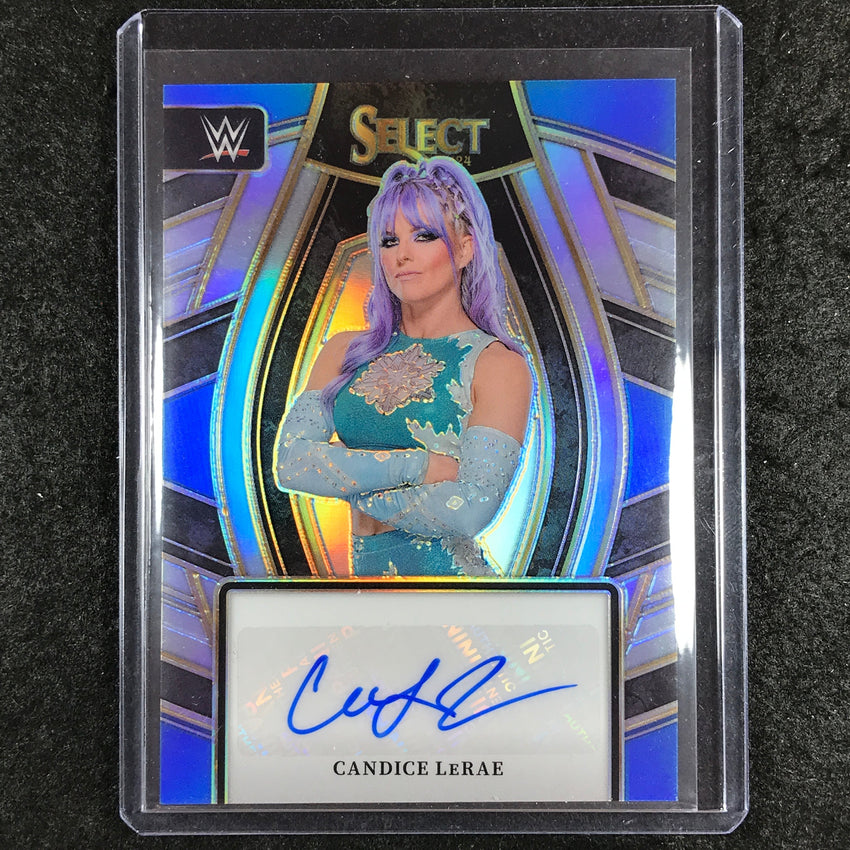 2024 Select WWE CANDICE LERAE Signatures Selections Auto Refractor #CLR