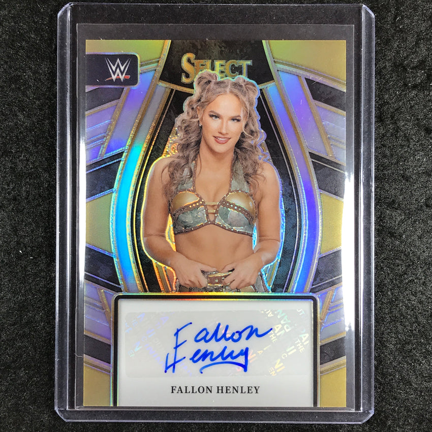 2024 Select WWE FALLON HENLEY Signatures Selections Auto Refractor #FHL