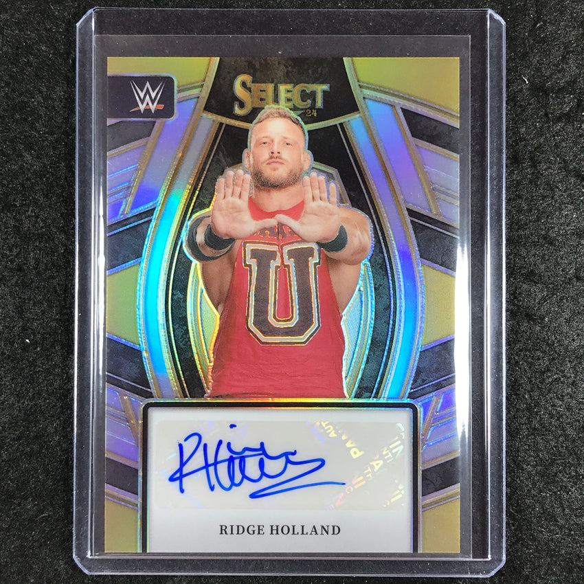 2024 Select WWE RIDGE HOLLAND Signatures Selections Auto Refractor #RHL