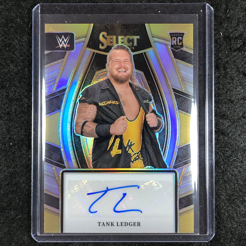 2024 Select WWE TANK LEDGER Signatures Selections Rookie Auto Refractor #TLG
