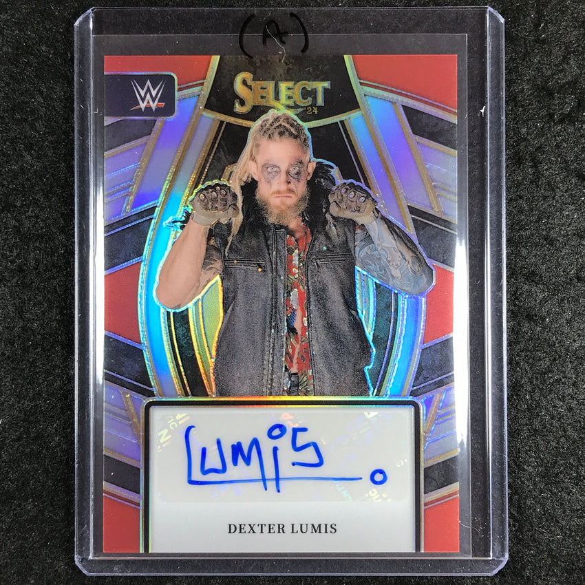 2024 Select WWE DEXTER LUMIS Signatures Selections Auto Refractor #DLM (A)