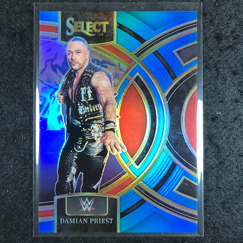 2024 Select WWE DAMIAN PRIEST Premier Level Blue 4/199 #107
