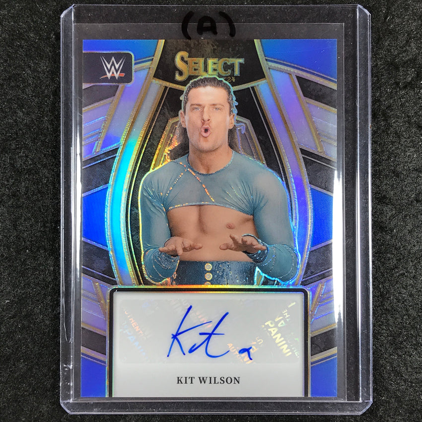 2024 Select WWE KIT WILSON Signatures Selections Auto Refractor #KWL (A)