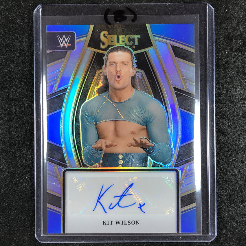 2024 Select WWE KIT WILSON Signatures Selections Auto Refractor #KWL (B)
