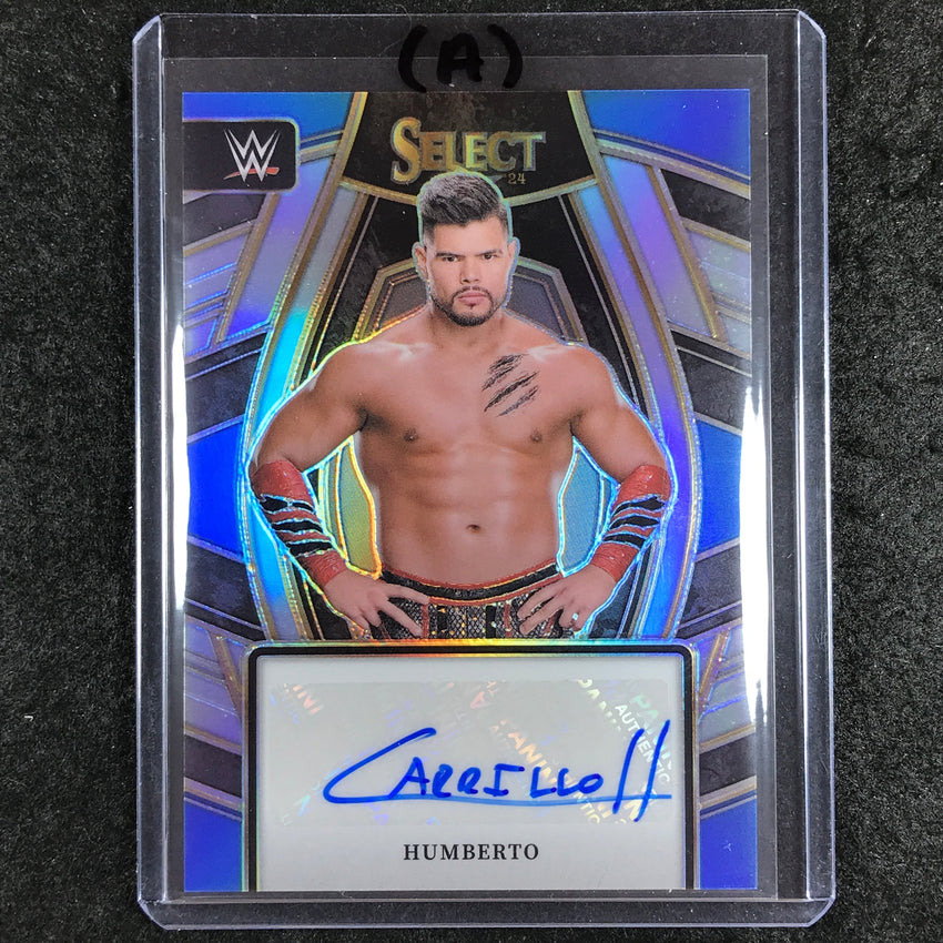 2024 Select WWE HUMBERTO Signatures Selections Auto Refractor #HBT (A)