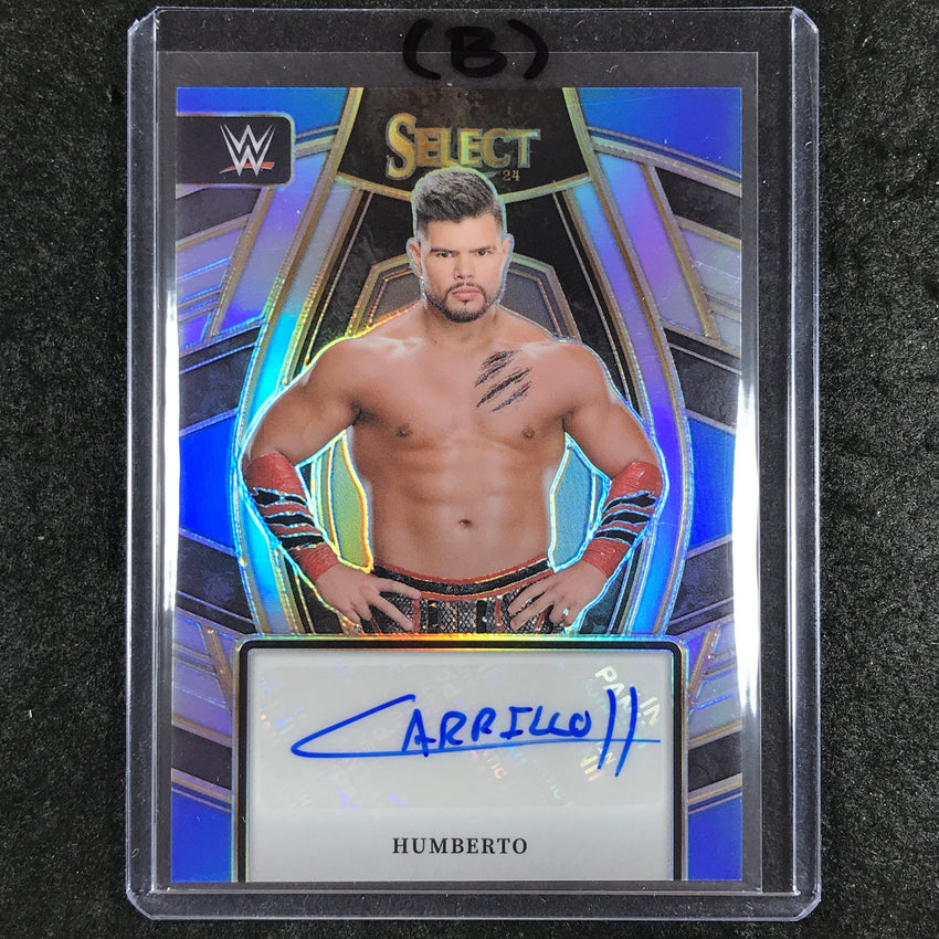 2024 Select WWE HUMBERTO Signatures Selections Auto Refractor #HBT (B)