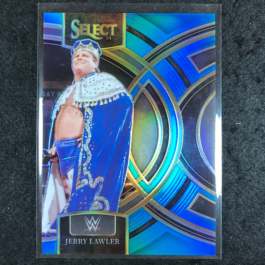 2024 Select WWE JERRY LAWLER Premier Level Blue 191/199 #110