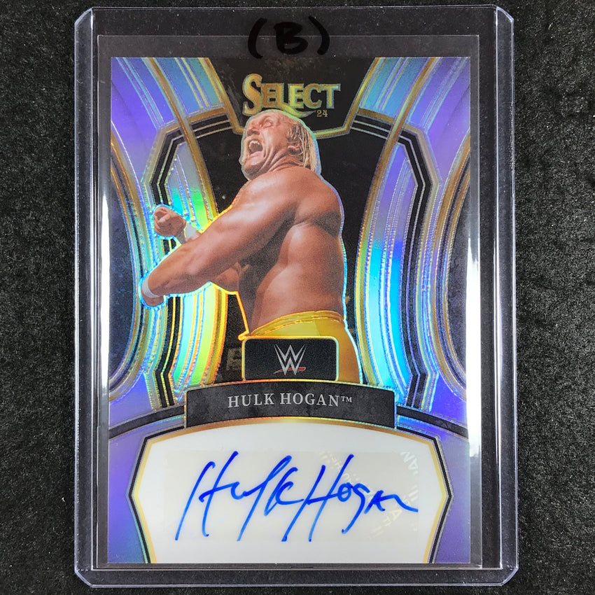 2024 Select WWE HULK HOGAN Legendary Signatures Auto Refractor #HHG (B)