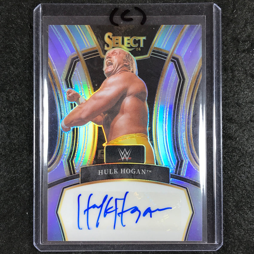 2024 Select WWE HULK HOGAN Legendary Signatures Auto Refractor #HHG (C)