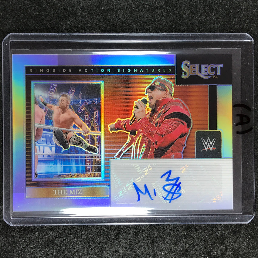 2024 Select WWE THE MIZ Ringside Action Signatures Auto Refractor #MIZ (A)
