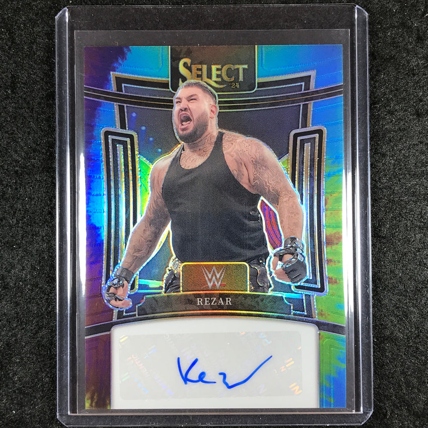 2024 Select WWE REZAR Signatures Auto Tie-Dye 2/25