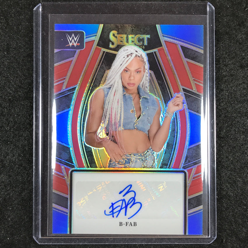 2024 Select WWE B-FAB Signature Selections Red 78/99