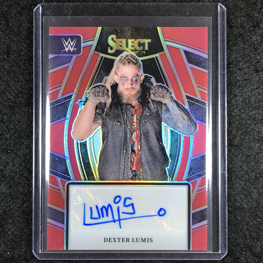 2024 Select WWE DEXTER LUMIS Signature Selections Red 87/99