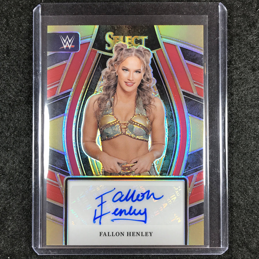 2024 Select WWE FALLON HENLEY Signature Selections Red 40/99