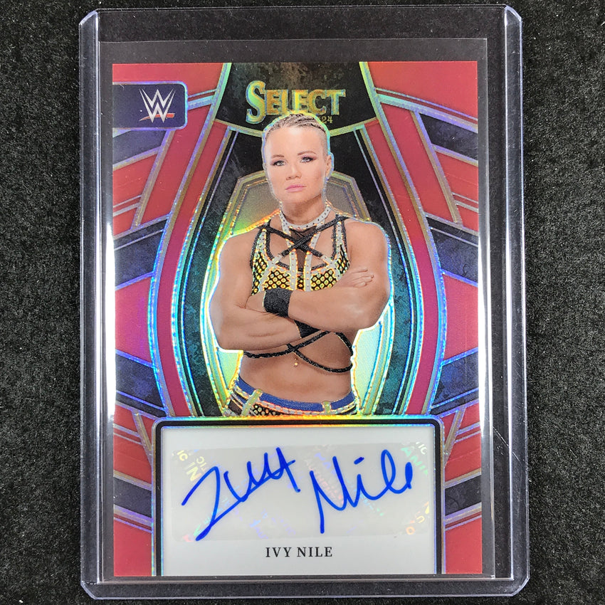 2024 Select WWE IVY NILE Signature Selections Red 94/99