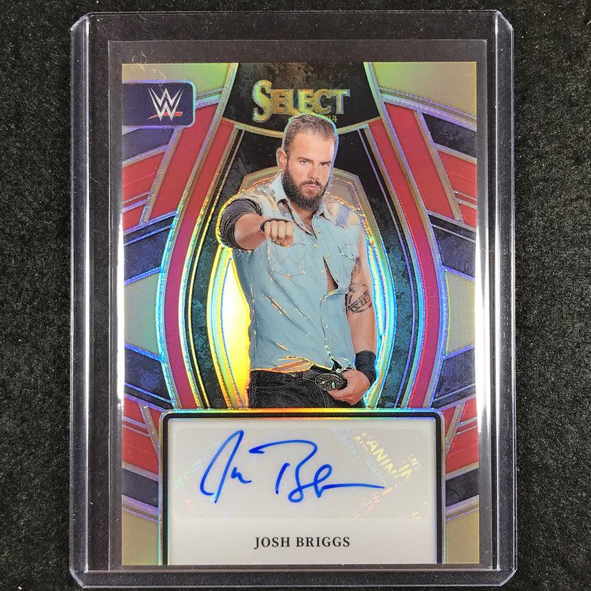 2024 Select WWE JOSH BRIGGS Signature Selections Red 50/99