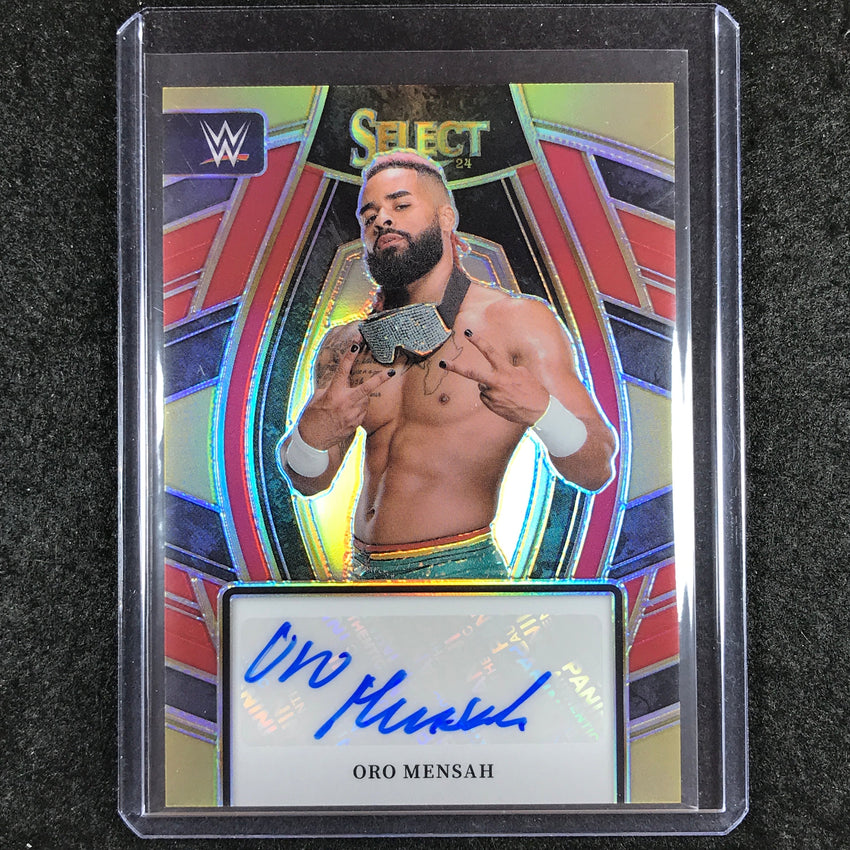 2024 Select WWE ORO MENSAH Signature Selections Red 94/99
