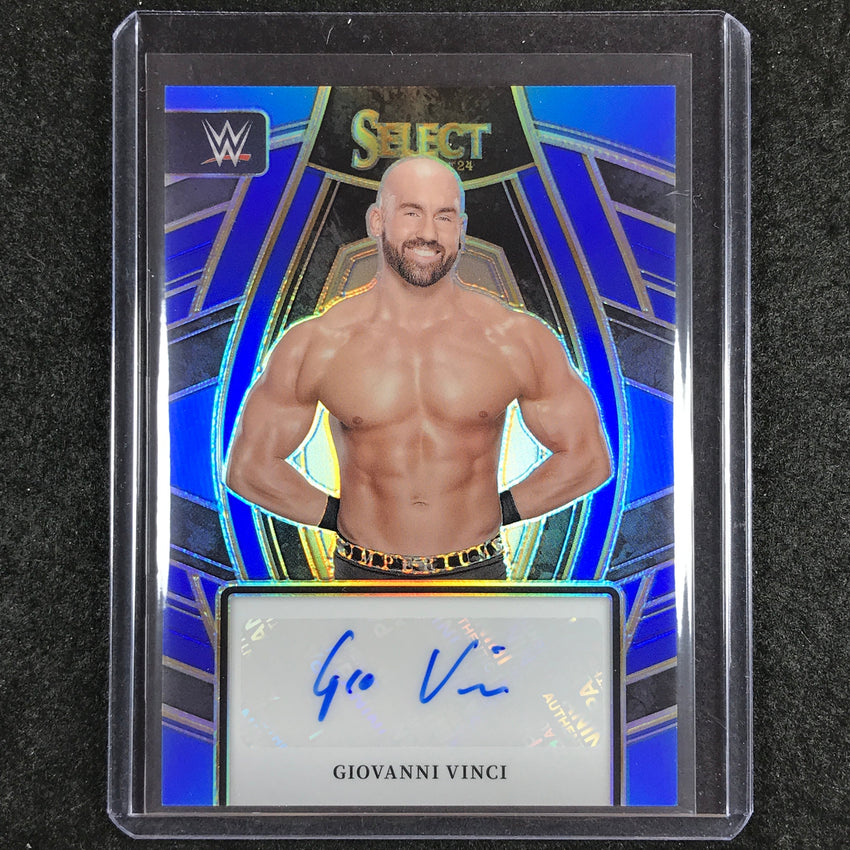 2024 Select WWE GIOVANNI VINCI Signature Selections Blue 29/49