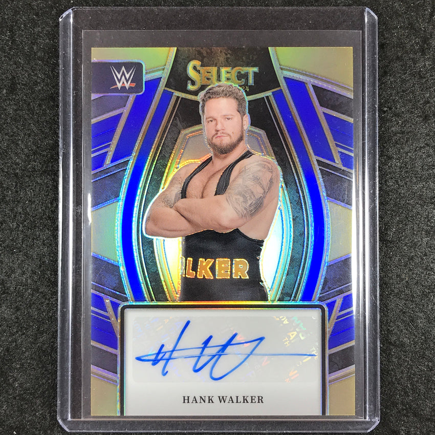 2024 Select WWE HANK WALKER Signature Selections Blue 15/49