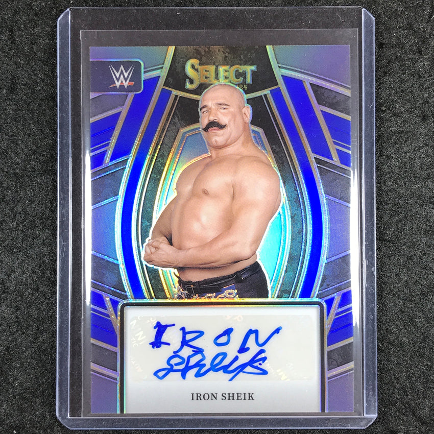 2024 Select WWE IRON SHEIK Signature Selections Blue 32/49