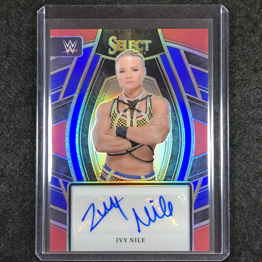 2024 Select WWE IVY NILE Signature Selections Blue 9/49