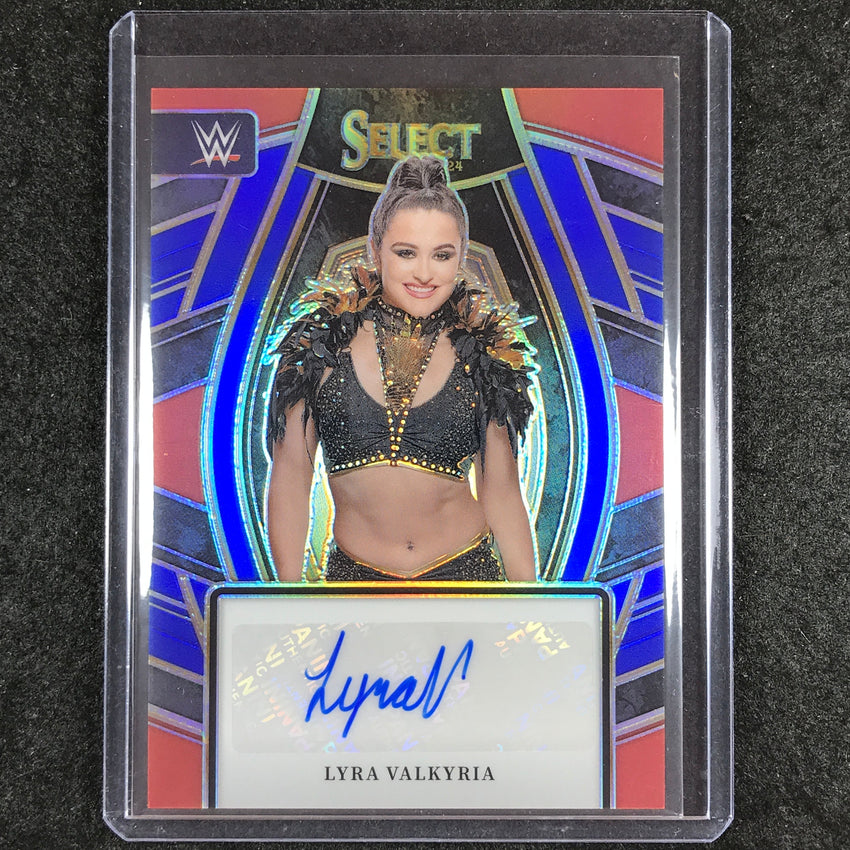 2024 Select WWE LYRA VALKYRIA Signature Selections Blue 22/49