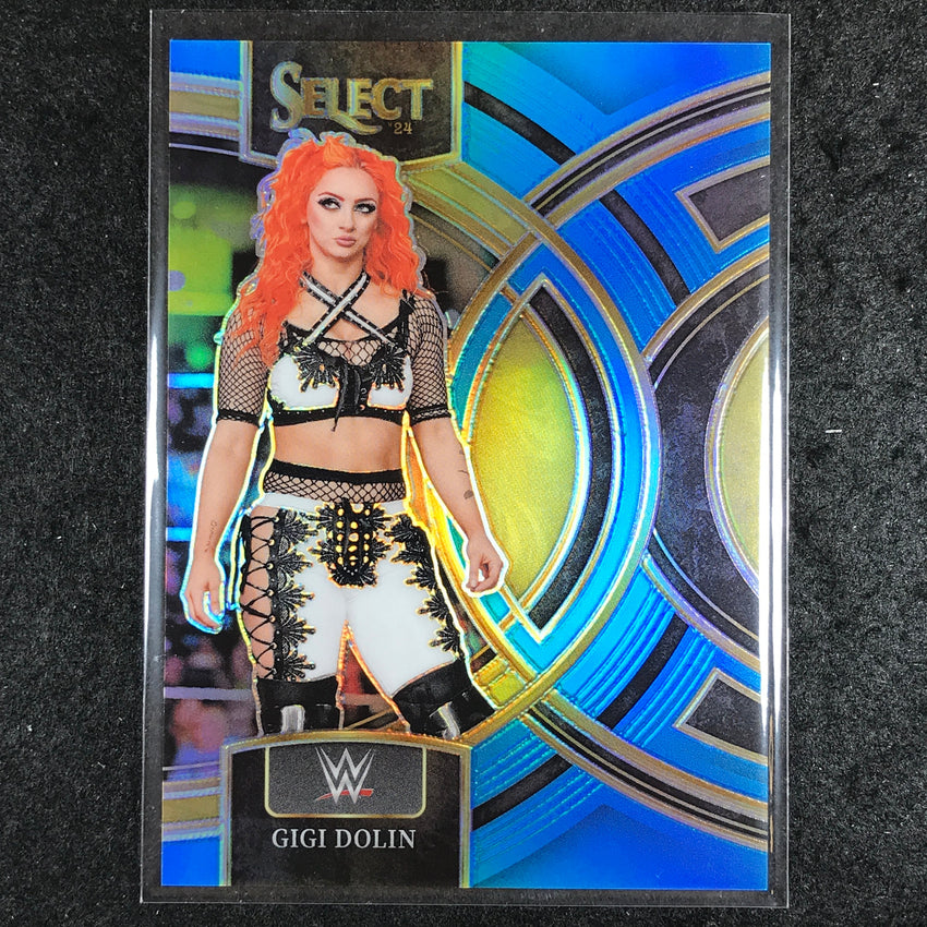 2024 Select WWE GIGI DOLIN Premier Level Blue 33/199 #119