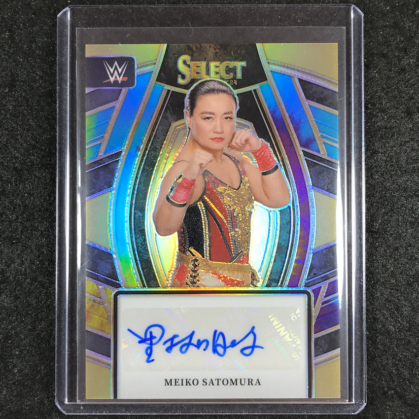 2024 Select WWE MEIKO SATOMURA Signature Selections Tie-Dye 25/25