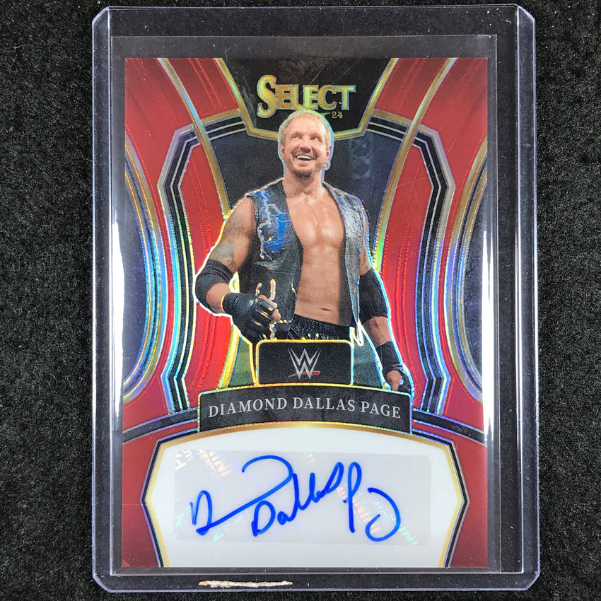 2024 Select WWE DIAMOND DALLAS PAGE Legendary Signatures Auto Red 71/99