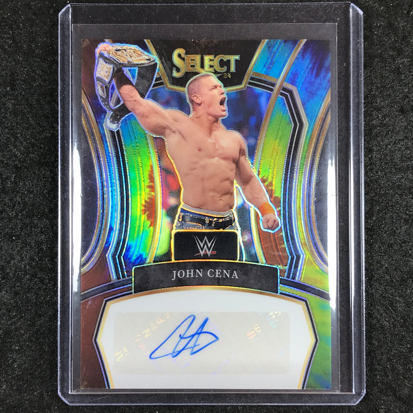 2024 Select WWE JOHN CENA Legendary Signatures Auto Tie-Dye 25/25