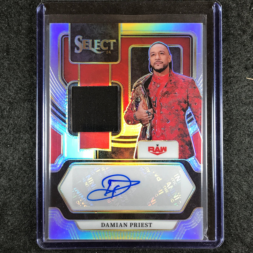 2024 Select WWE DAMIAN PRIEST Autographed Memorabilia Jersey Auto #DPS