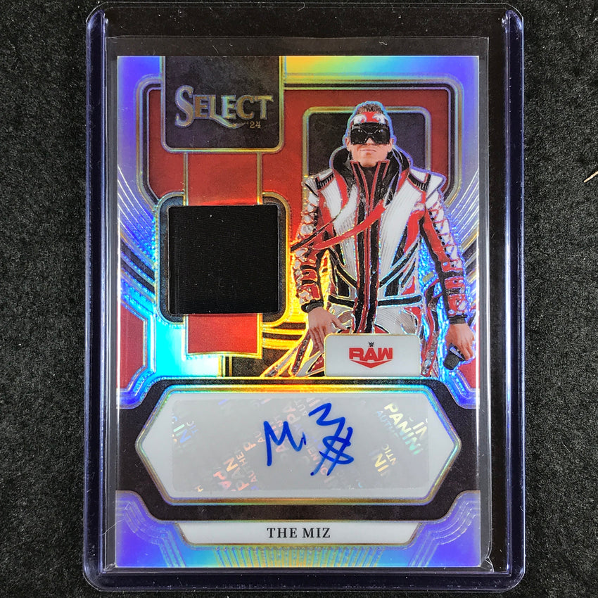 2024 Select WWE THE MIZ Autographed Memorabilia Jersey Auto 78/99