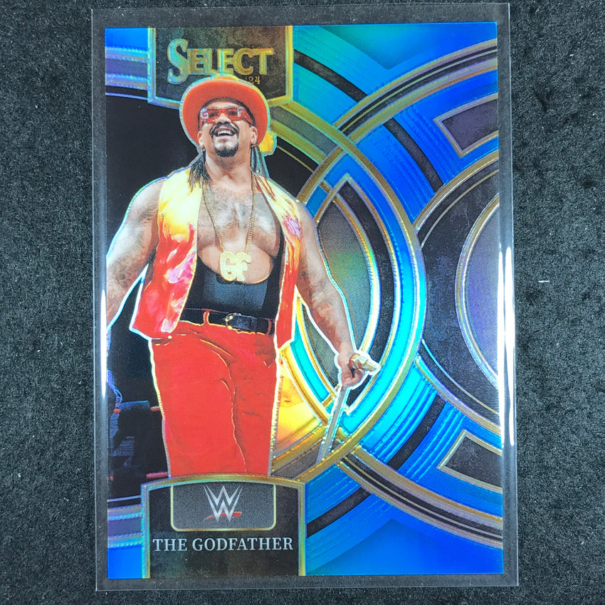 2024 Select WWE THE GODFATHER Premier Level Blue 195/199 #129