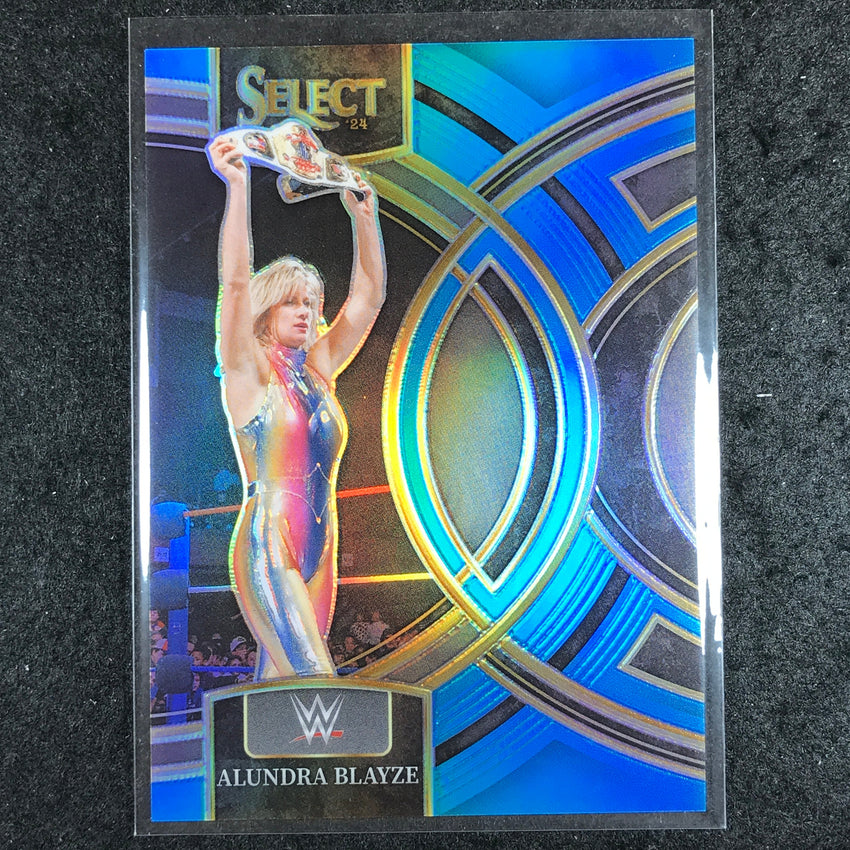 2024 Select WWE ALUNDRA BLAYZE Premier Level Blue 48/199 #131