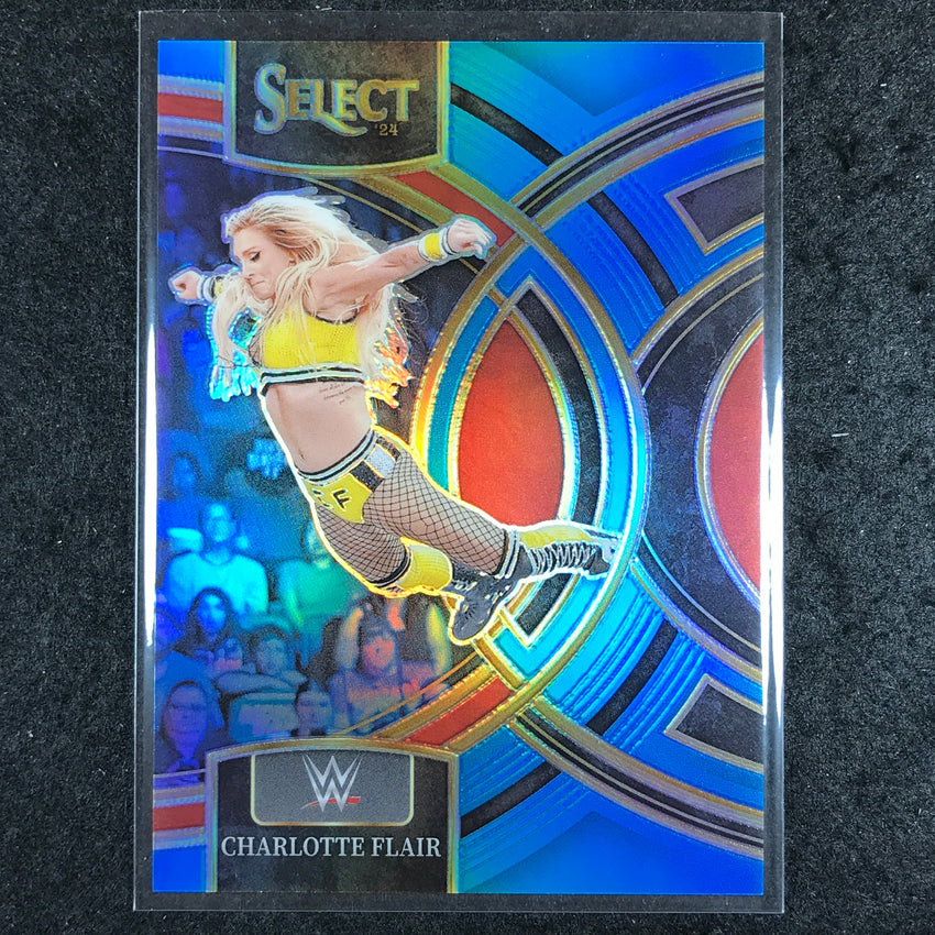 2024 Select WWE CHARLOTTE FLAIR Premier Level Blue 86/199 #135