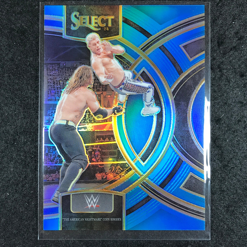 2024 Select WWE "THE AMERICAN NIGHTMARE" CODY RHODES Premier Level Blue 53/199