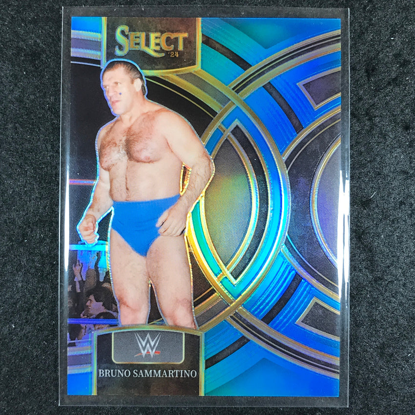 2024 Select WWE BRUNO SAMMARTINO Premier Level Blue 58/199 #183