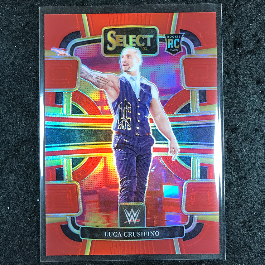 2024 Select WWE LUCA CRUSIFINO Concourse Rookie Red 123/175 #28