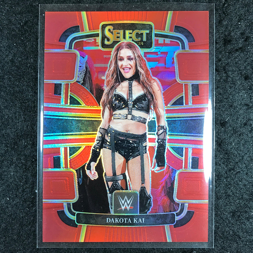 2024 Select WWE DAKOTA KAI Concourse Red 45/175 #30