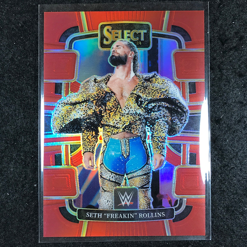 2024 Select WWE SETH FREAKIN ROLLINS Concourse Red 62/175 #52