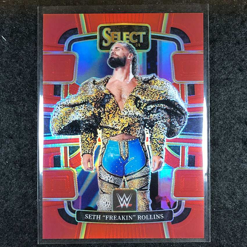 2024 Select WWE SETH FREAKIN ROLLINS Concourse Red 172/175 #52