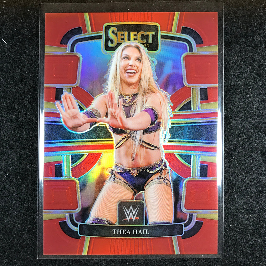 2024 Select WWE THEA HAIL Concourse Red 57/175 #58