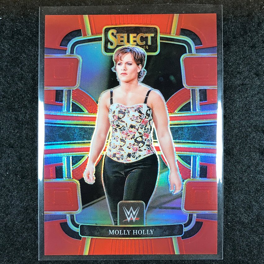 2024 Select WWE MOLLY HOLLY Concourse Red 145/175 #63