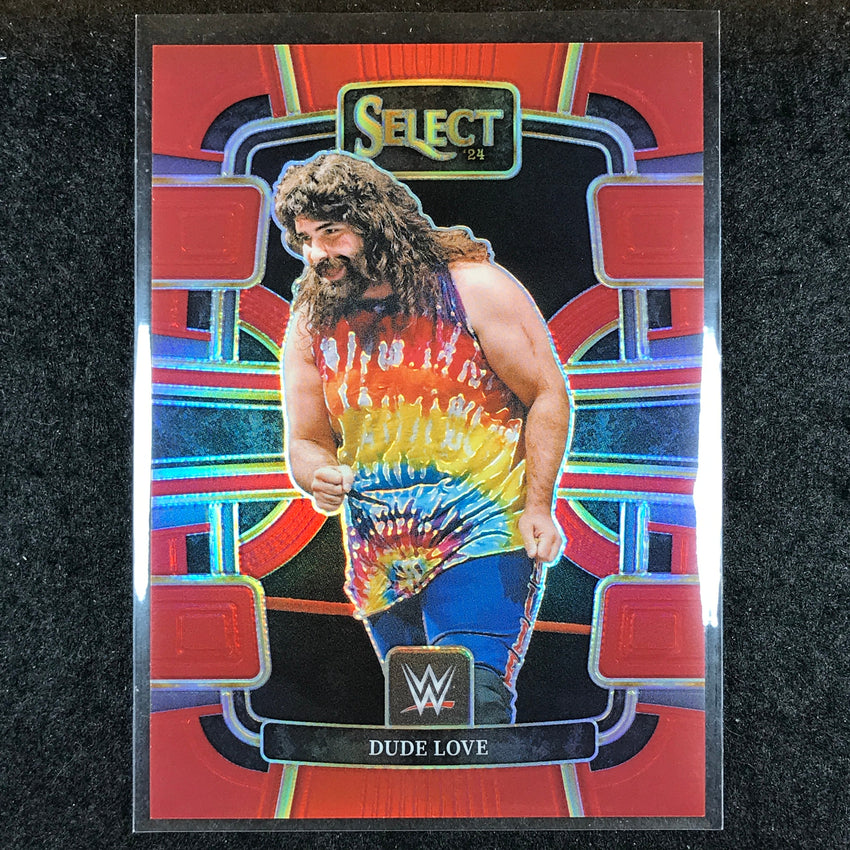 2024 Select WWE DUDE LOVE Concourse Red 125/175 #65
