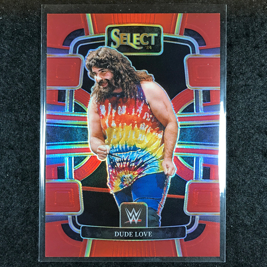 2024 Select WWE DUDE LOVE Concourse Red 132/175 #65